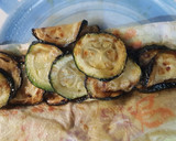 Foto del paso 3 de la receta: Espárragos trigueros, calabacín y setas llanegas en Wok