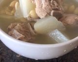 Foto langkah ke 4 dari resep Soup Iga Lobak & Kacang tanah.