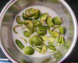 A picture of step 1 of Gumberry (gunda) Sambaro.