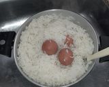 Foto del paso 3 de la receta: Ensalada de arroz, arvejas, choclo y huevo