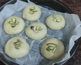 A picture of step 4 of Nankhatai.