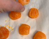 A picture of step 12 of Cured egg yolk.