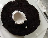 A picture of step 2 of Dark Chocolate Cake.