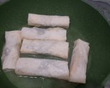Foto langkah ke 3 dari resep Lumpia Pisang Coklat.