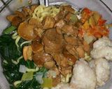 Foto langkah ke 4 dari resep Mie Ayam jamur.