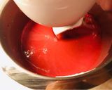 Red Velvet sajttorta recept fázis 3 fotója