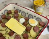 Sajtos krumplis szelet avagy rakott krumpli újragondolva 😉 recept fázis 3 fotója