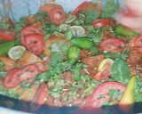 A picture of step 11 of Tikka biryani.