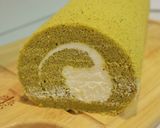 Hình bước làm 12 của món Bánh cuộn matcha kem mascarpone
