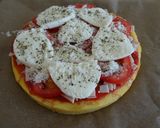 Une image de l'étape 3 de Pizza de Polenta                                       #tomate.