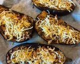 Foto del paso 6 de la receta: Berenjenas rellenas de verduras y atún 🍆