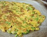 A picture of step 3 of Methi ghavan.