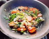 Foto langkah ke 5 dari resep TUMIS ANEKA SAYUR CAMPUR TELUR KUKUS MOM 'K2'.