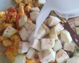 Foto langkah ke 3 dari resep Jangan Terong Tempe Pedas (sayur ndeso).