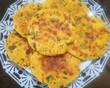 A picture of step 6 of Methi Masala Bhakhri.