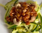 Foto del paso 3 de la receta: 🌱 Spaghetti di zucchini con beans y anacardos 🌱