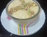 A picture of step 7 of Kesar Rabdi Kheer.