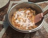 Foto del paso 6 de la receta: Tarta cremosa de pollo y zapallo 🍗