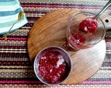 A picture of step 4 of Strawberry Faluda.