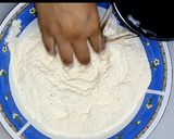 A picture of step 2 of Pin Wheel Samosa.
