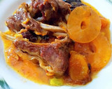 Foto del paso 9 de la receta: Costillar de cordero con piña, orejones y ciruelas pasas