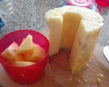 Foto del paso 2 de la receta Batido de plátano, piña y melocotón🍍