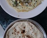 A picture of step 3 of Chapati Omelette.