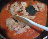 A picture of step 14 of Chicken chilli with rice.