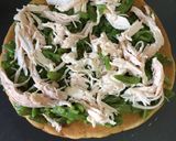 Foto del paso 4 de la receta: Torta de verduras y pollo en panqueques