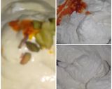 A picture of step 1 of Kesariya shreekhand.