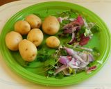 A picture of step 1 of Roasted Baby Potatoes.
