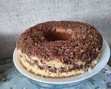 A picture of step 9 of Sour cream coffee cake (Jewish coffee cake).