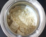 A picture of step 8 of Bihari Kadhi Badi.