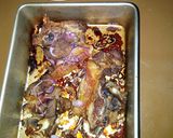A picture of step 4 of Oven roasted goat meat with ugali n kachumbari.