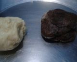 A picture of step 6 of Marble cookies.