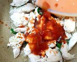 A picture of step 3 of My Medditeranean Chicken Stirfry. 😘.