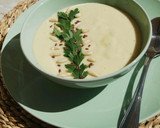 Foto del paso 6 de la receta: Crema de puerros con queso