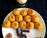 रवा बेसन लाडू (Rava Besan Ladoo Recipe In Marathi) रेसिपी स्टेप 2 फोटो 