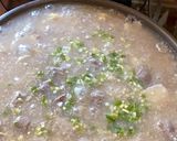 A picture of step 5 of Bamboo Shoot Savory Congee.