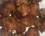 A picture of step 4 of Meatballs in pizzaiola sauce.