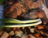 A picture of step 3 of Chicken and vegetableHealthy and yummy plate for summer.
