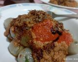 Foto langkah ke 5 dari resep Cilok bumbu kacang simple, cilok nya empuk walaupun sudah dingin.
