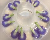 Foto langkah ke 3 dari resep Puding Kembang Telang.
