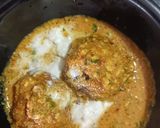 A picture of step 6 of Cabbage kofta curry (no onion no garlic).