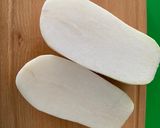 Hình bước làm 2 của món Củ Cải Vàng Hàn Quốc (Danmuji)