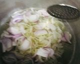 A picture of step 2 of Beef pulao.