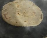 A picture of step 2 of Bajre ki roti.