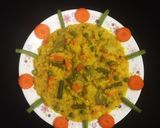 A picture of step 7 of Dalia Khichdi.
