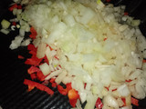 Risotto de pollo arroz y azafrán