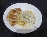 Aglio e Olio with grilled chicken recipe step 5 photo
